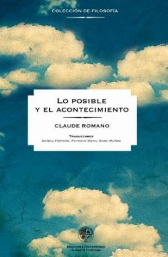 Portada del libro de LOS POSIBLE Y EL ACONTECIMIENTO