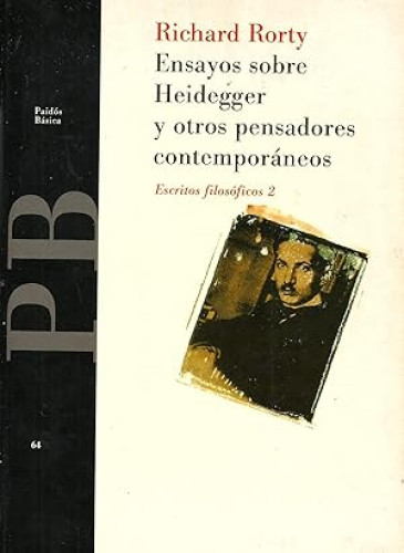 Portada del libro de Ensayos sobre Heidegger y otros pensadores contemporáneos. Escritos filosóficos 2