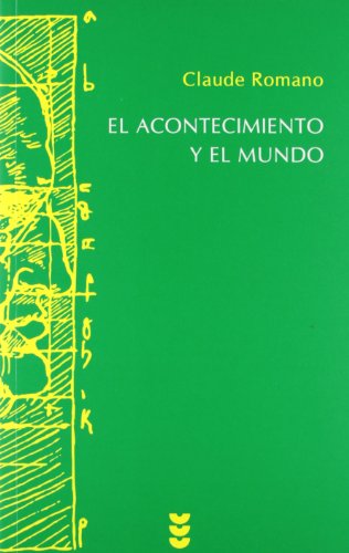 Portada del libro de EL ACONTECIMIENTO Y EL MUNDO