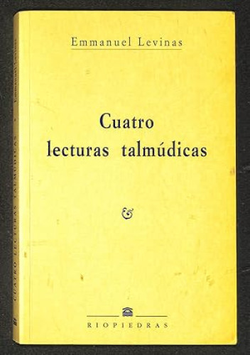 Portada del libro de CUATRO LECTURAS TALMÚDICAS