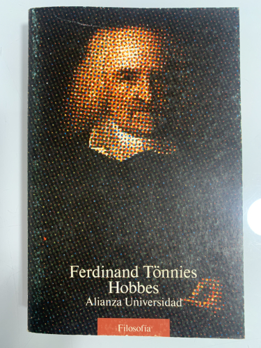 Portada del libro de HOBBES, VIDA Y DOCTRINA