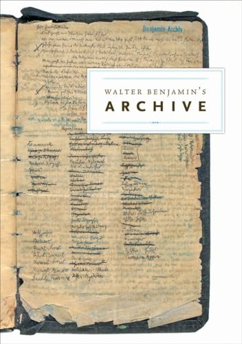 Portada del libro de WALTER BENJAMIN'S ARCHIVE