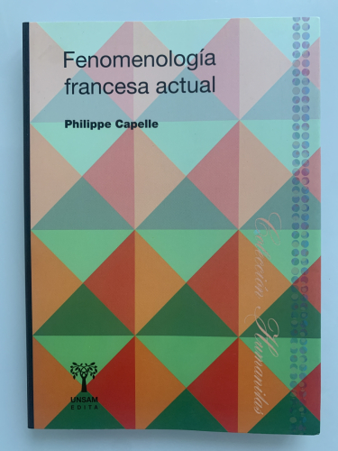 Portada del libro de FENOMENOLOGÍA FRANCESA ACTUAL