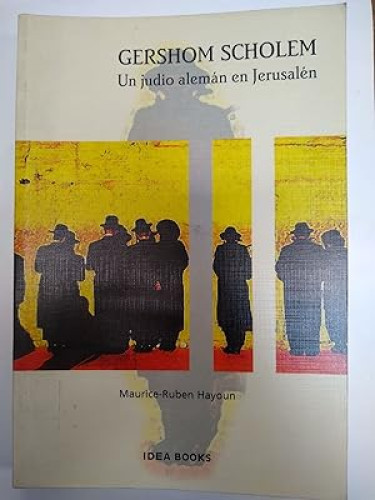 Portada del libro de UN JUDÍO ALEMÁN EN JERUSALÉN