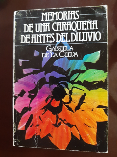 Portada del libro de Memorias de una caraqueña de antes del diluvio