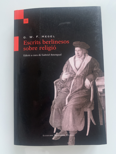 Portada del libro de ESCRITS BERLINESOS SOBRE RELIGIÓ