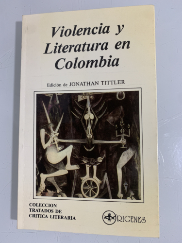 Portada del libro de VIOLENCIA Y LITERATURA EN COLOMBIA