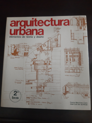 Portada del libro de ARQUITECTURA URBANA- ELEMENTOS DE TEORIA Y DISEÑO