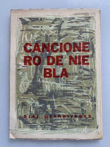 Portada del libro de CANCIONERO DE NIEBLA (Dedicado autor)