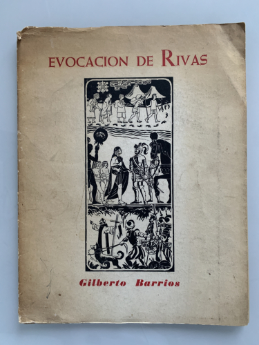 Portada del libro de EVOCACIÓN DE RIVAS (Dedicado autor)