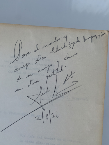 Portada del libro de LAS ALIENACIONES EN EL PENSAMIENTO DE MARX (Dedicado autor)