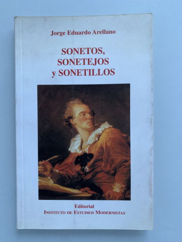 Portada del libro de SONETOS, SONETEJOS Y SONETILLOS (Dedicado autor)