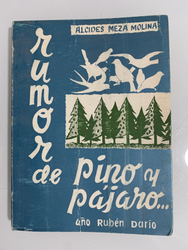 Portada del libro de RUMOR DE PINO Y PÁJARO... (Dedicado autor)