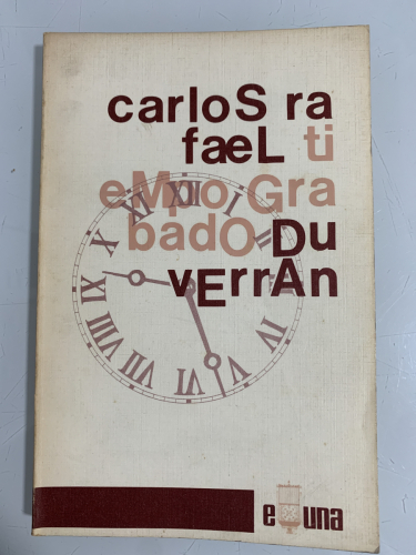 Portada del libro de TIEMPO GRABADO (Dedicado autor)