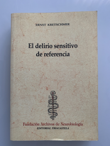 Portada del libro de EL DELIRIO SENSITIVO DE REFERENCIA