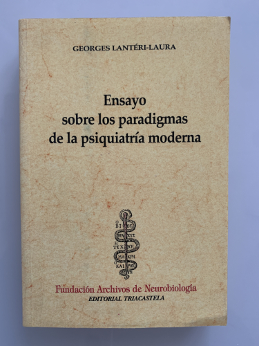 Portada del libro de ENSAYO SOBRE LOS PARADIGMAS DE LA PSIQUIATRÍA MODERNA