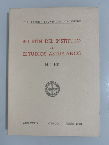 Portada del libro de BOLETÍN DEL INSTITUTO DE ESTUDIOS ASTURIANOS. N.º 101