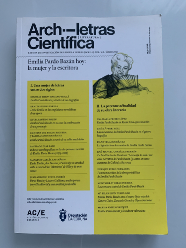 Portada del libro de EMILIA PARDO BAZÁN HOY: LA MUJER Y LA ESCRITORA