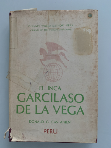 Portada del libro de EL INCA GARCILASO DE LA VEGA