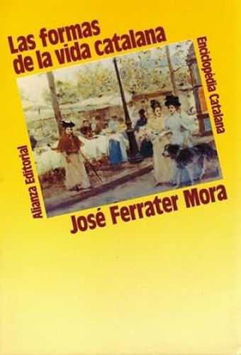 Portada del libro de Las formas de vida catalana