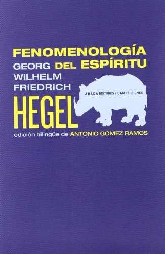 Portada del libro de FENOMENOLOGIA DEL ESPÍRITU