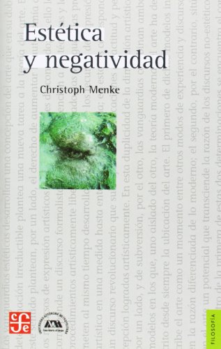 Portada del libro de Estética y negatividad