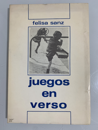 Portada del libro de JUEGOS EN VERSO (Dedicado autor)