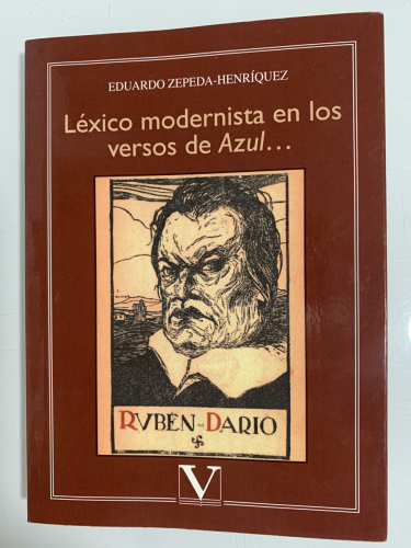 Portada del libro de LÉXICO MODERNISTA EN LOS VERSOS DE AZUL...