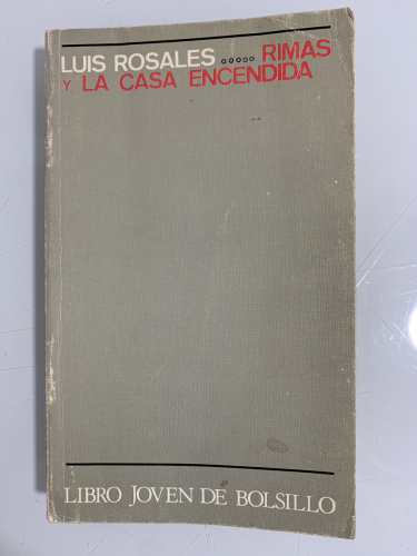 Portada del libro de RIMAS Y LA CASA ENCENDIDA (Dedicado autor)