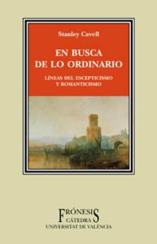 Portada del libro de En busca de lo ordinario. Líneas del escepticismo y romanticismo