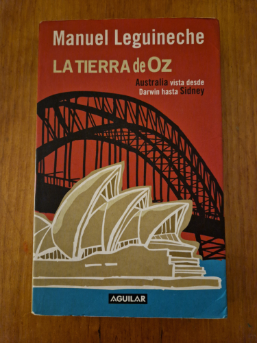 Portada del libro de La tierra de Oz. Australia vista desde Darwin hasta Sidney