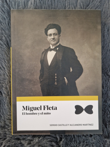 Portada del libro de Miguel Fleta. El hombre y el mito