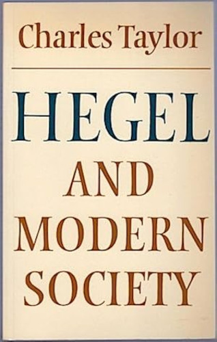 Portada del libro de HEGEL AND MODERN SOCIETY