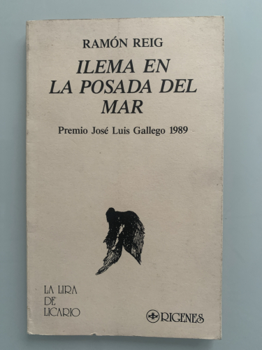 Portada del libro de ILEMA EN LA POSADA DEL MAR (Premio José Luis Gallego 1989)