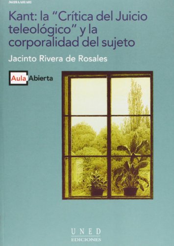 Portada del libro de Kant: la 