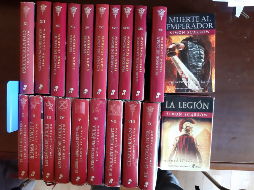 Portada del libro de QUINTO LICIANO CATO. 21 tomos del I al XXI