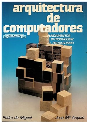 Portada del libro de ARQUITECTURA DE COMPUTADORES