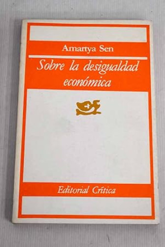 Portada del libro de SOBRE LA DESIGUALDAD ECONÓMICA