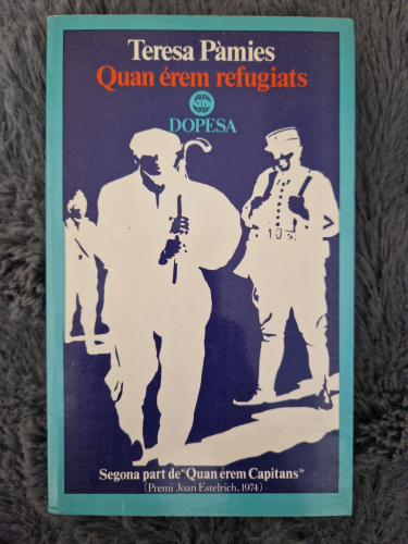 Portada del libro de Quan érem refugiats.