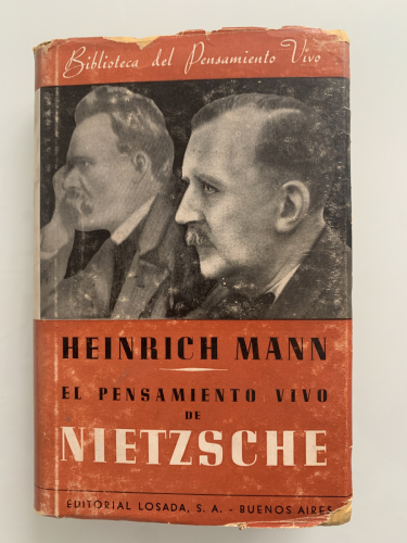 Portada del libro de EL PENSAMIENTO VIVO DE NIETZSCHE