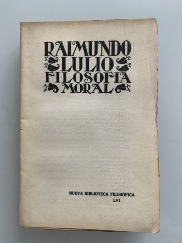 Portada del libro de FILOSOFÍA MORAL. De los ejemplos de la ciencia