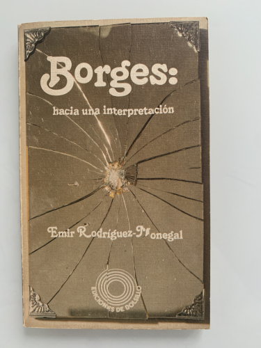 Portada del libro de BORGES: HACIE UNA INTERPRETACIÓN