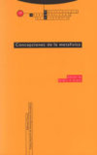 Portada del libro de Concepciones de la metafísica