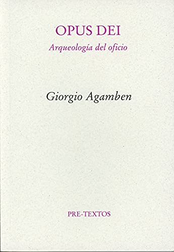 Portada del libro de OPUS DEI. Arqueología del oficio