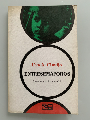Portada del libro de ENTRESEMÁFOROS (POEMAS ESCRITOS EN RUTA) (Dedicado autor)