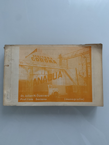 Portada del libro de MANAGUA (Monografía)