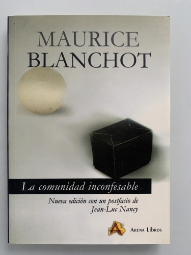 Portada del libro de LA COMUNIDAD INCOFESABLE