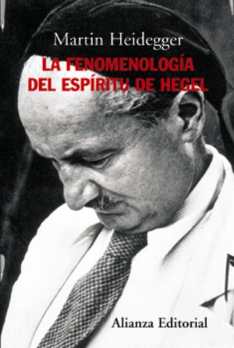 Portada del libro de LA FENOMENOLOGÍA DEL ESPÍRITU DE HEGEL