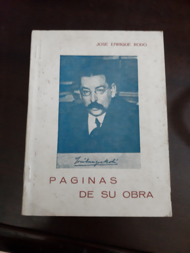 Portada del libro de JORGE ENRIQUE RODO. PÁGINAS DE SU OBRA