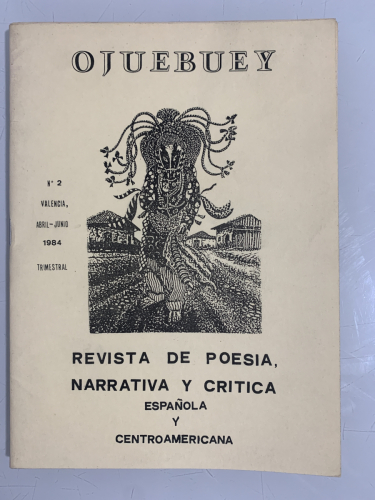 Portada del libro de Revista de poesía, narrativa y crítica española y centroamericana Nº2